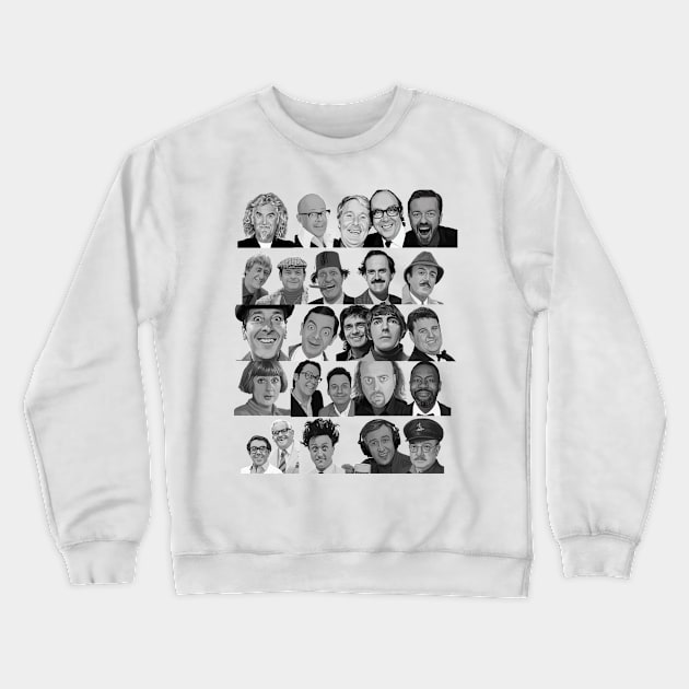 Laughter is the Best Medicine (no text, no colour) Crewneck Sweatshirt by jomorley